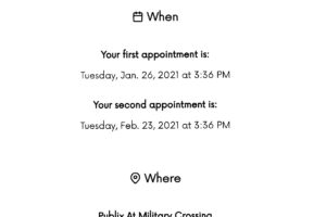 Vaccine Appointment